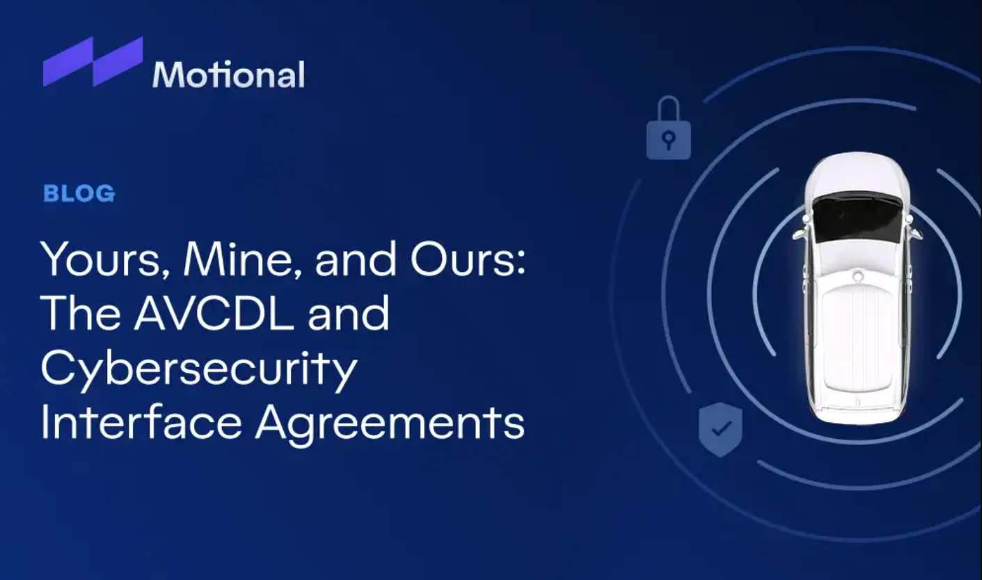 A title card for the Cybersecurity Interface Agreement blog
