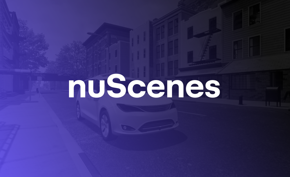 A thumbnail image that reads nuScenes