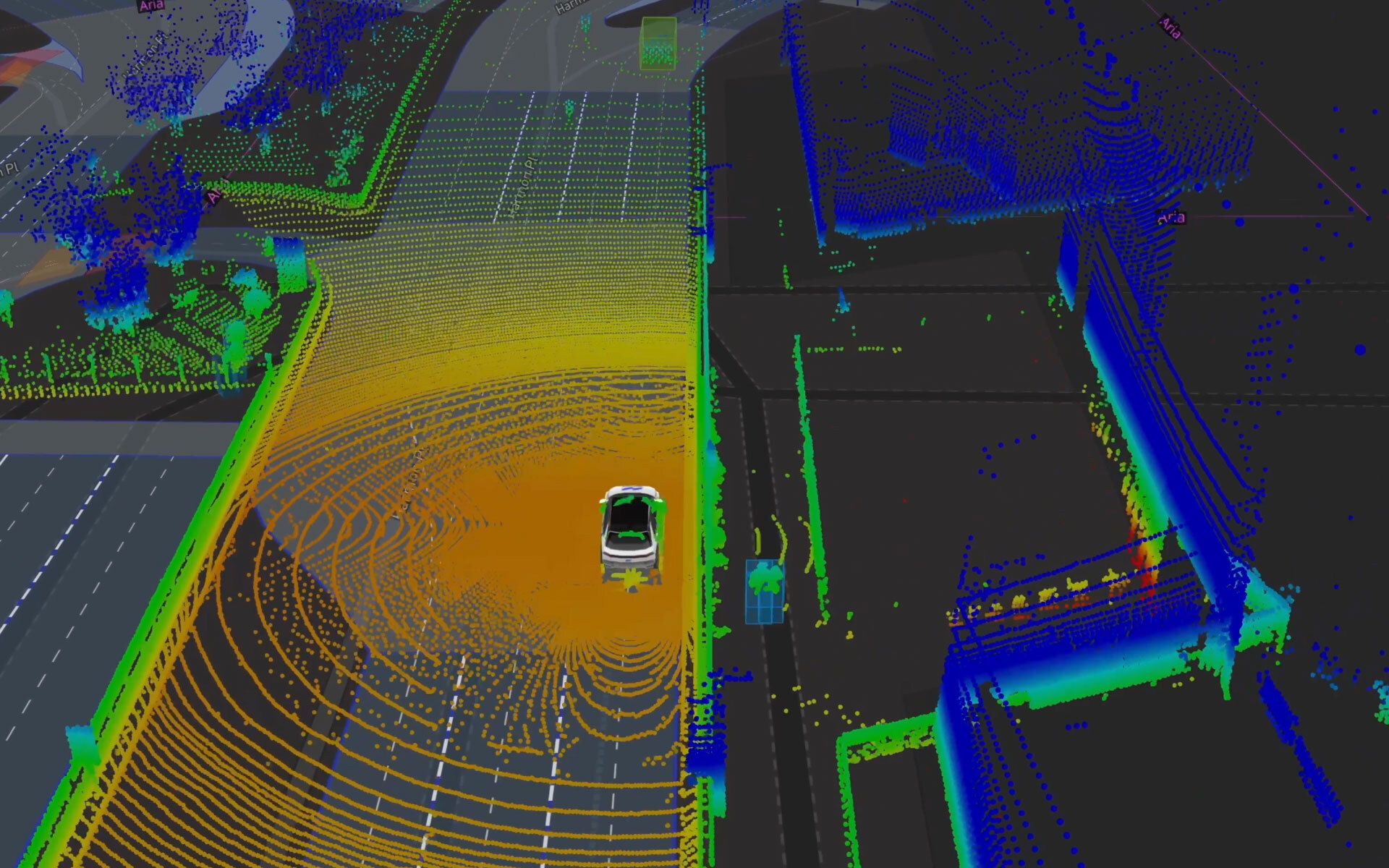 Autonomous vehicle sensing perception 