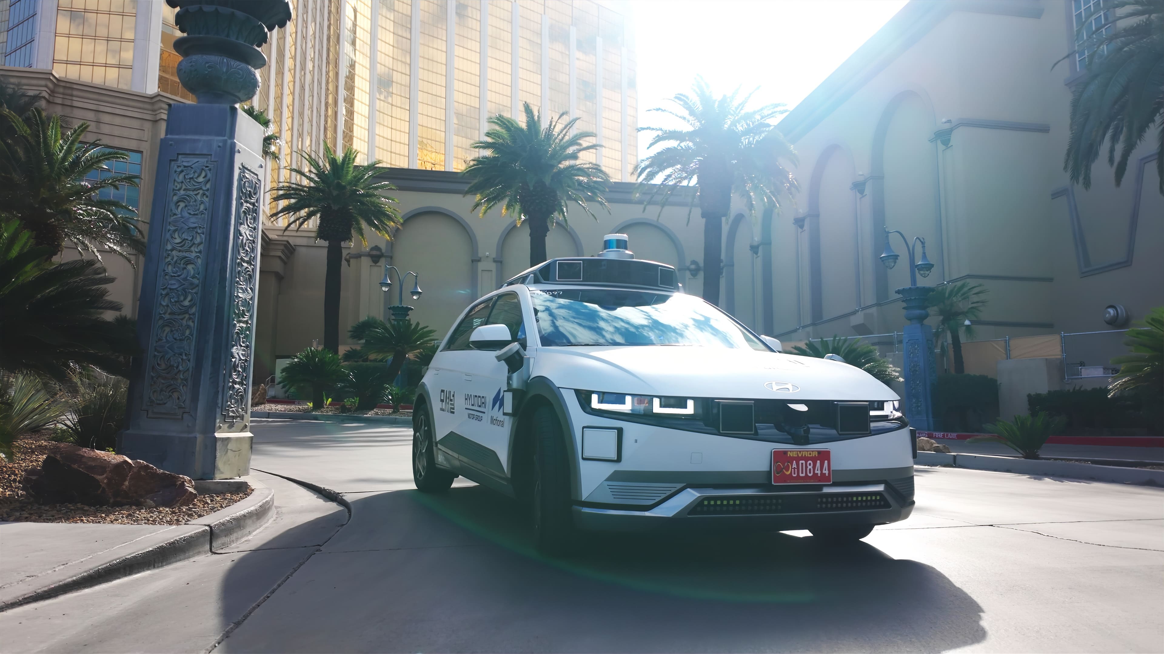 Motional IONIQ 5 robotaxi in Las Vegas